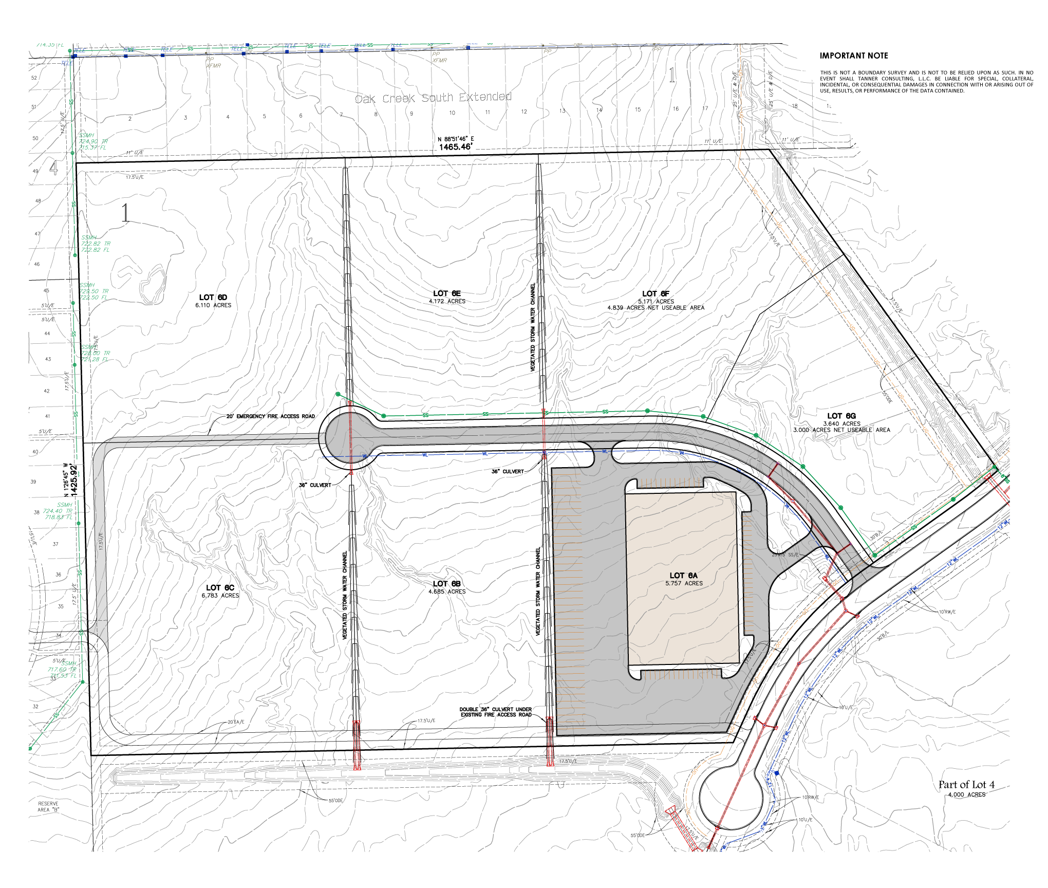 Creek 51 Business Park
          - Marketing Plat - Lot 6 Plan